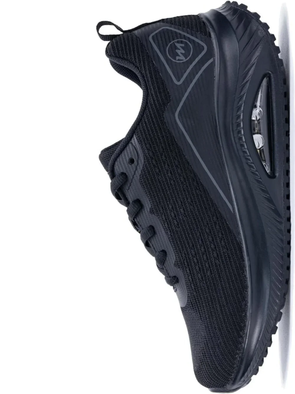 Women's Grey Black Arch Support Walking Shoes Plantar Fascistic Sneakers